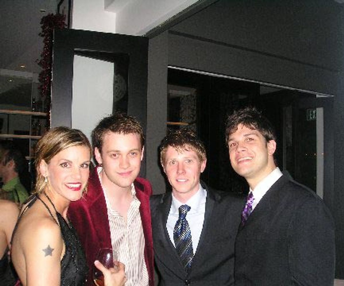 Jenn Collela, Michael Arden, Justin Bohon and Stephen Oremus at 